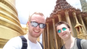 us at the wat pho temple